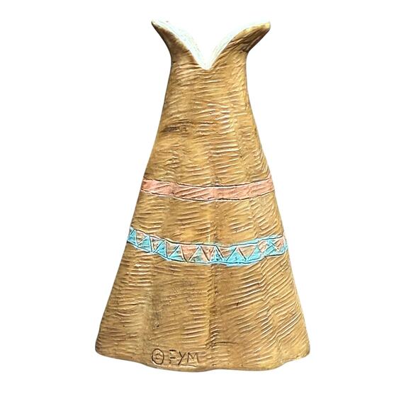 Christmas Nativity Set Native American Scene Resin Vintage Southwestern Folk Art - Picture 12 of 16